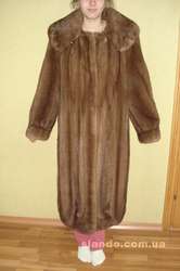 Продам длинную норковую шубу