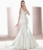 Испанское свадебное платье San Patrick (линия Pronovias)