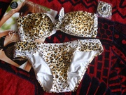 Эффектный леопардовый купальник Victorias secret