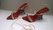 Босоножки на завязках Le Silla(оригинал) бу